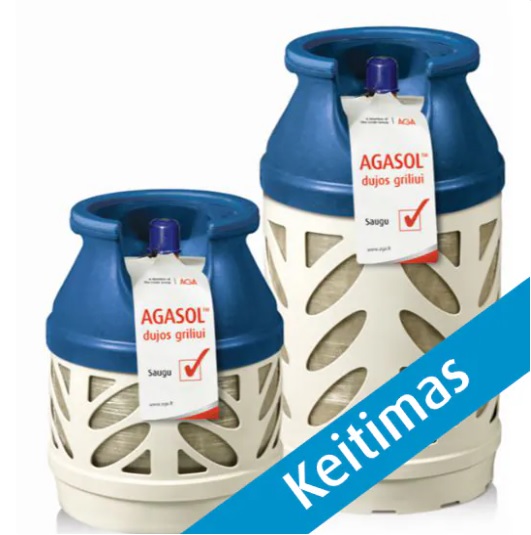 AGASOL® Grilio dujos, kompozicinis balionas